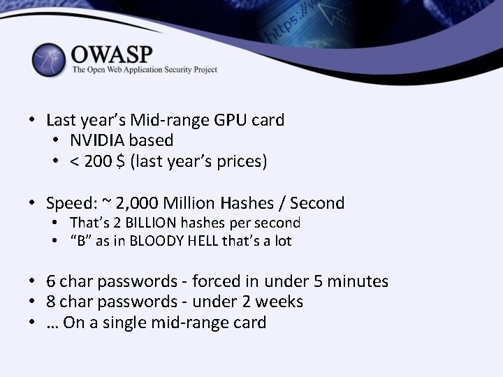 • Last year’s Mid-range GPU card • NVIDIA based • < 200 $ • Last year’s Mid-range GPU card • NVIDIA based • < 200 $