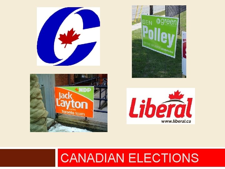 CANADIAN ELECTIONS 