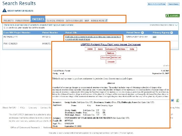 Search Results - Patents 25 