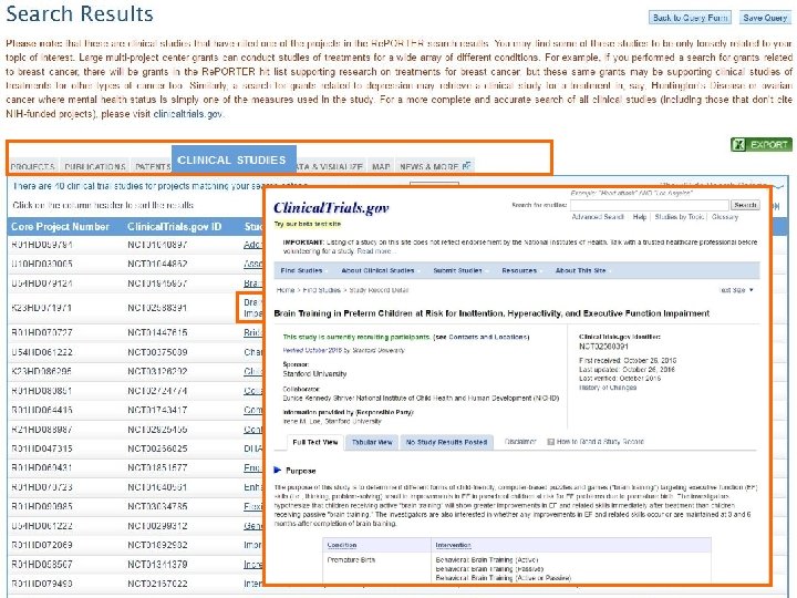 Search Results – Clinical Studies 26 