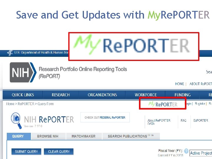 Save and Get Updates with My. Re. PORTER 