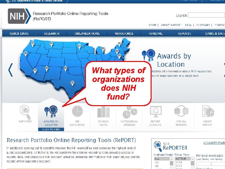 How much funding in my state and congressional district? What types of organizations does