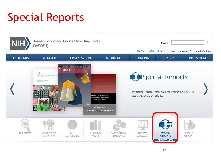 Special Reports 60 