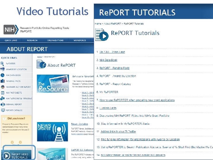 Video Tutorials 62 