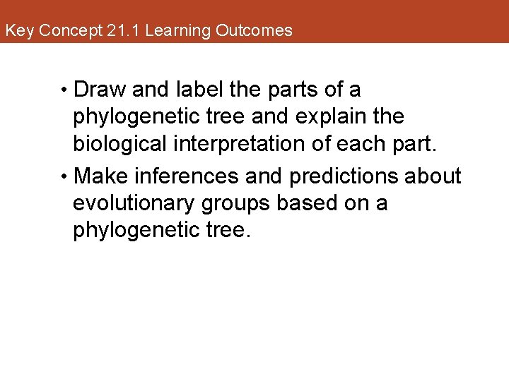 Key Concept 21. 1 Learning Outcomes • Draw and label the parts of a