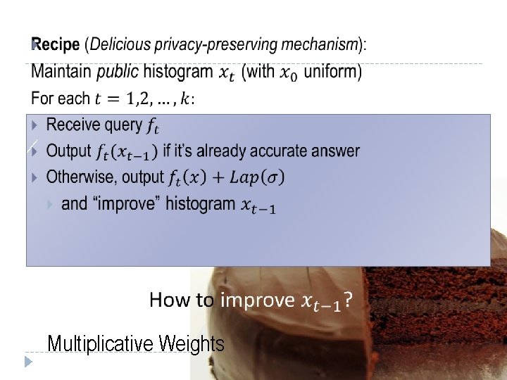  Multiplicative Weights 