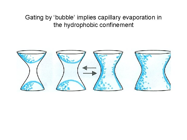 Gating by ‘bubble’ implies capillary evaporation in the hydrophobic confinement Gating by ‘bubble’ implies capillary evaporation in the hydrophobic confinement
