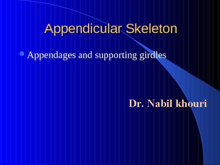 Dr. Nabil khouri Copyright © 2003 Pearson Education, Inc. publishing as Benjamin Cummings 