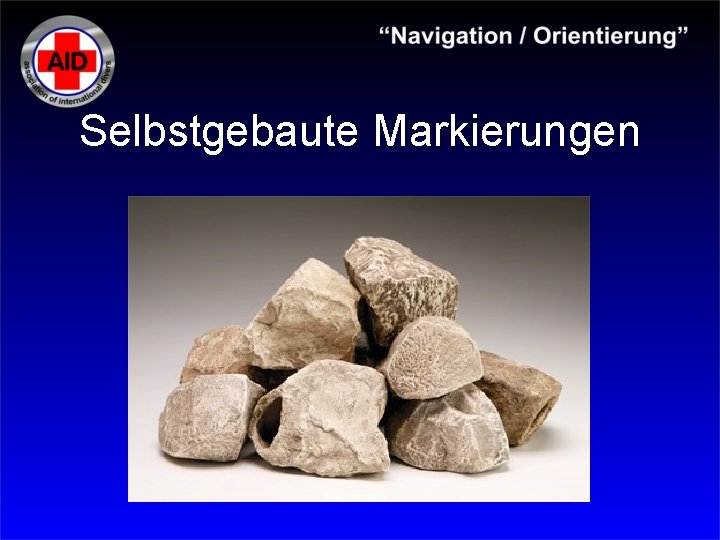 Selbstgebaute Markierungen 