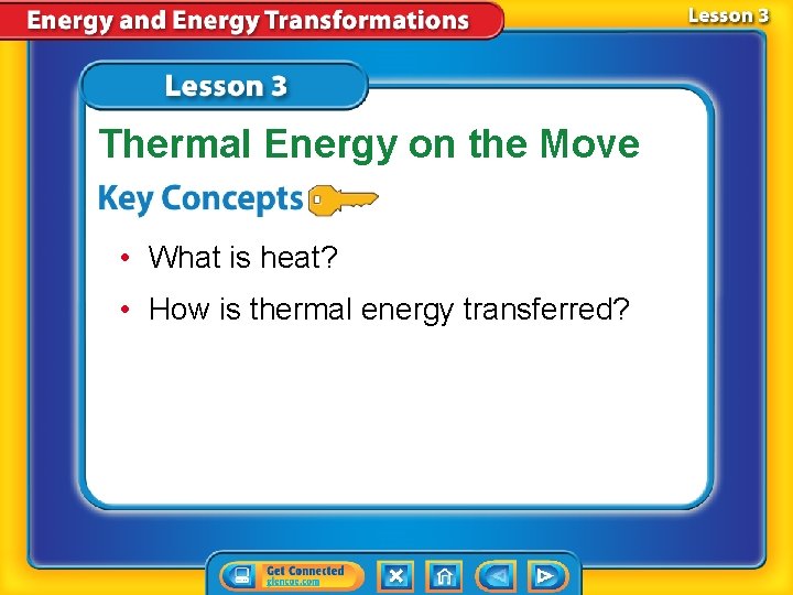Thermal Energy on the Move • What is heat? • How is thermal energy Thermal Energy on the Move • What is heat? • How is thermal energy