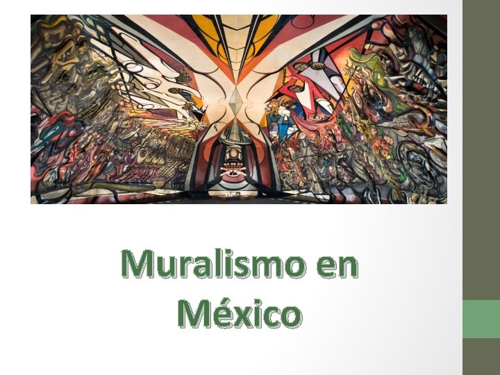 Muralismo en México 