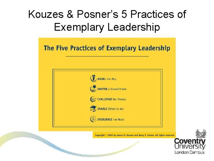 Kouzes & Posner’s 5 Practices of Exemplary Leadership 