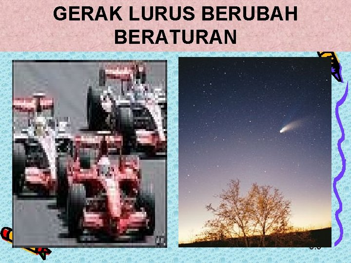 GERAK LURUS BERUBAH BERATURAN 3. 6 