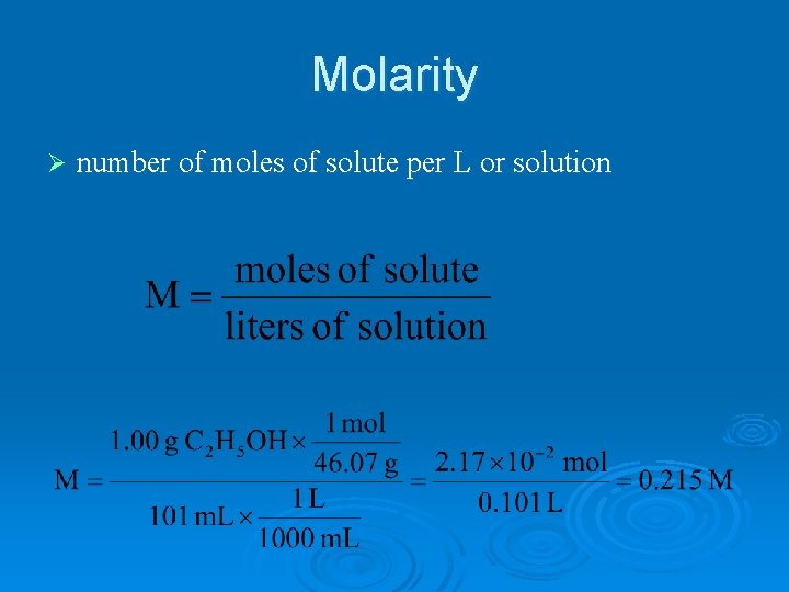 Ch 11 Solutions 11 1 Solution Composition Composition