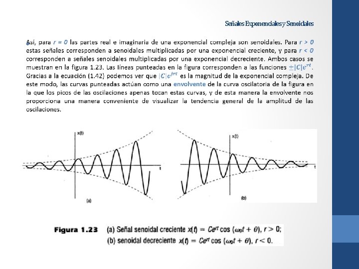 Señales Exponenciales y Senoidales • 