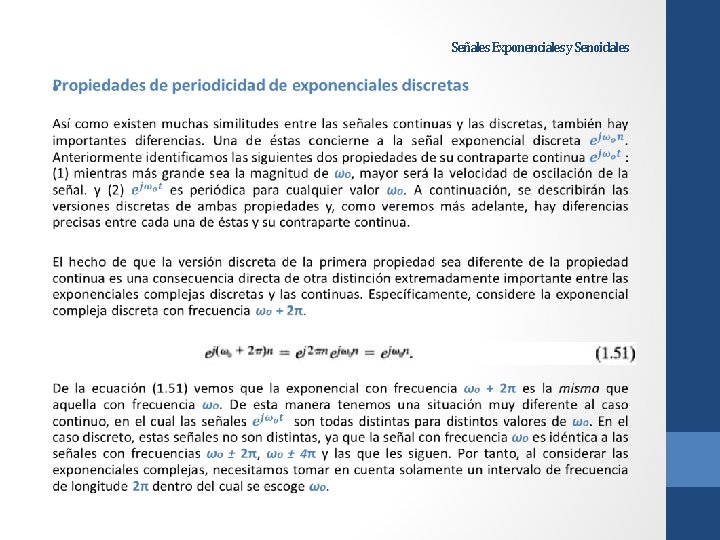 Señales Exponenciales y Senoidales • 