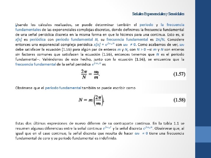 Señales Exponenciales y Senoidales • 