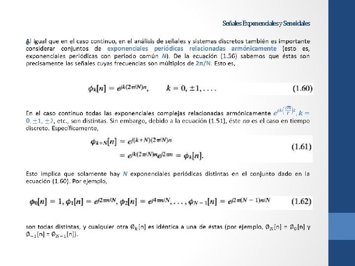 Señales Exponenciales y Senoidales • 