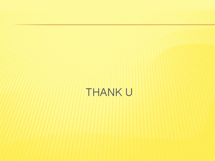 THANK U 