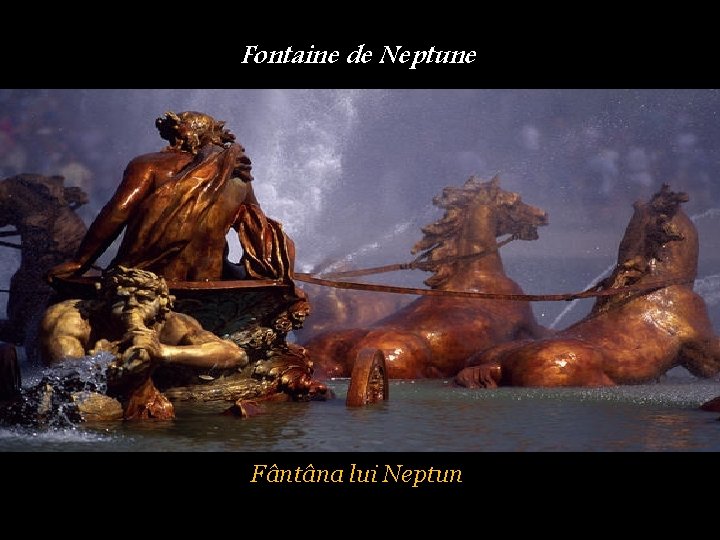 Fontaine de Neptune Fântâna lui Neptun 