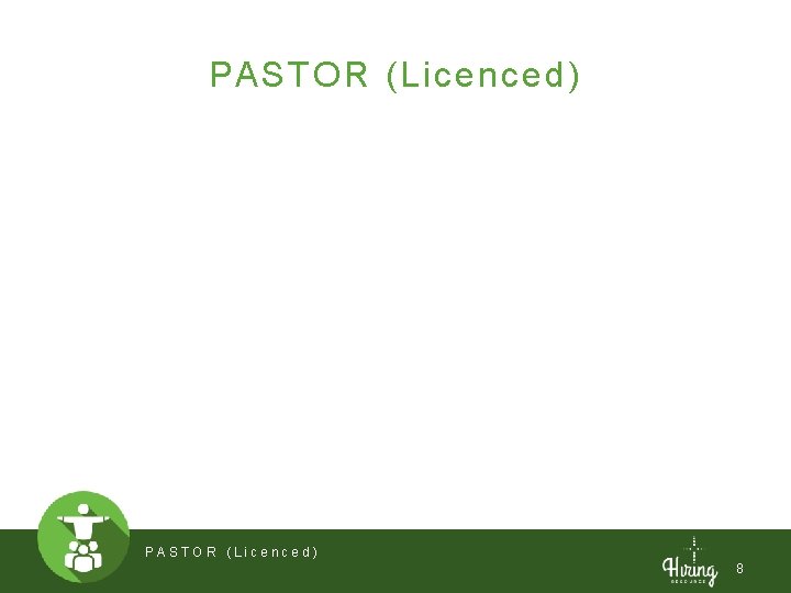PASTOR (Licenced) 8 