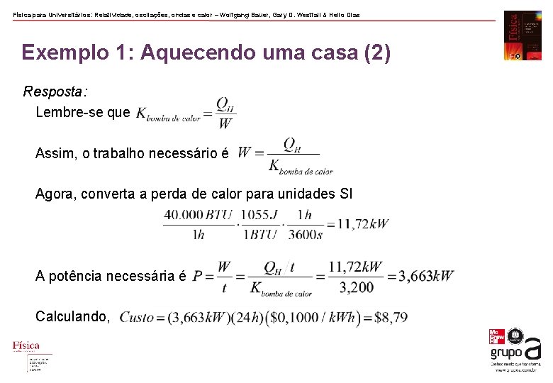 Física para Universitários: Relatividade, oscilações, ondas e calor – Wolfgang Bauer, Gary D. Westfall