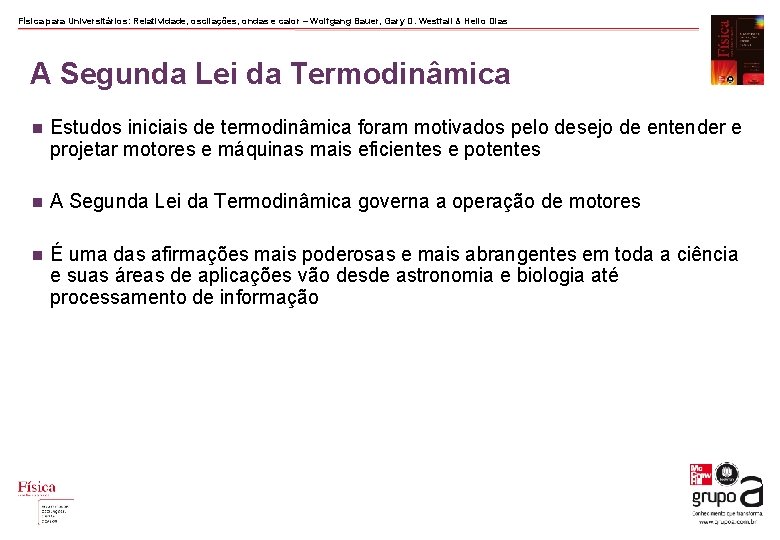Física para Universitários: Relatividade, oscilações, ondas e calor – Wolfgang Bauer, Gary D. Westfall