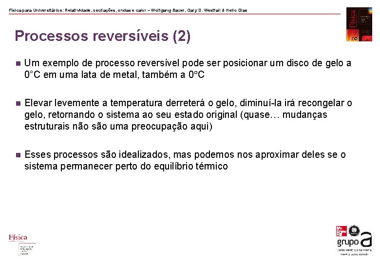 Física para Universitários: Relatividade, oscilações, ondas e calor – Wolfgang Bauer, Gary D. Westfall