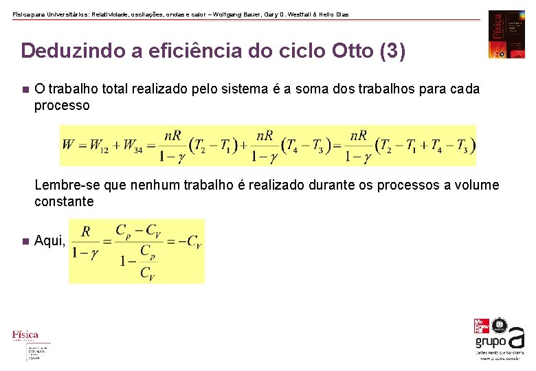 Física para Universitários: Relatividade, oscilações, ondas e calor – Wolfgang Bauer, Gary D. Westfall