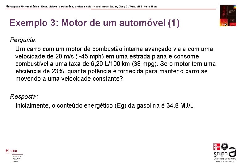 Física para Universitários: Relatividade, oscilações, ondas e calor – Wolfgang Bauer, Gary D. Westfall