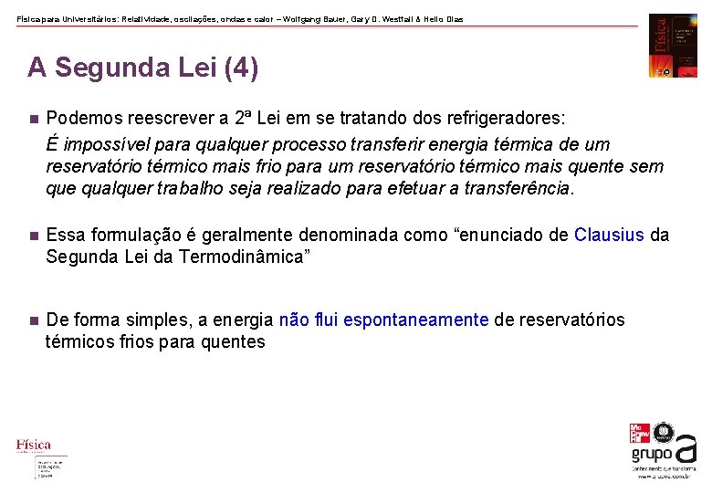 Física para Universitários: Relatividade, oscilações, ondas e calor – Wolfgang Bauer, Gary D. Westfall