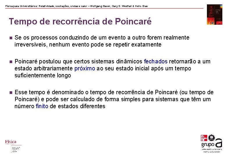 Física para Universitários: Relatividade, oscilações, ondas e calor – Wolfgang Bauer, Gary D. Westfall
