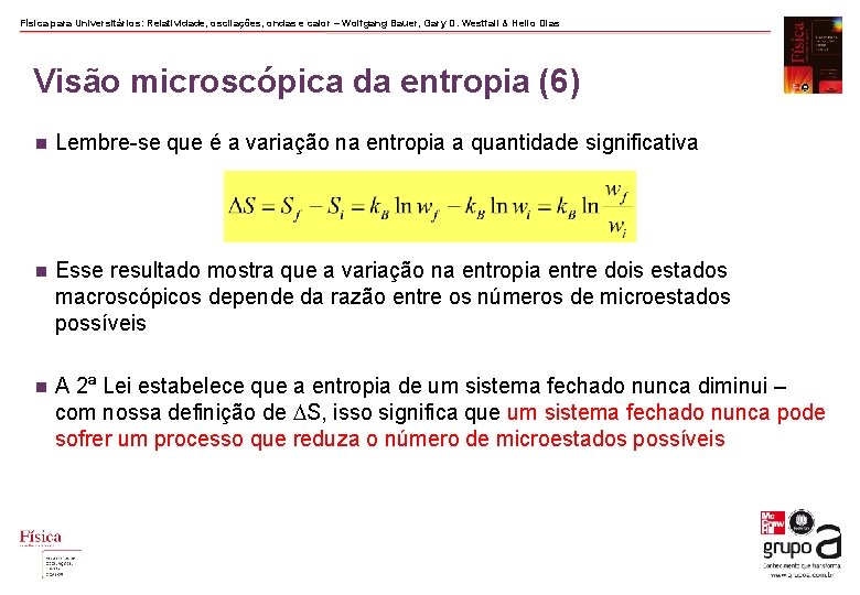 Física para Universitários: Relatividade, oscilações, ondas e calor – Wolfgang Bauer, Gary D. Westfall