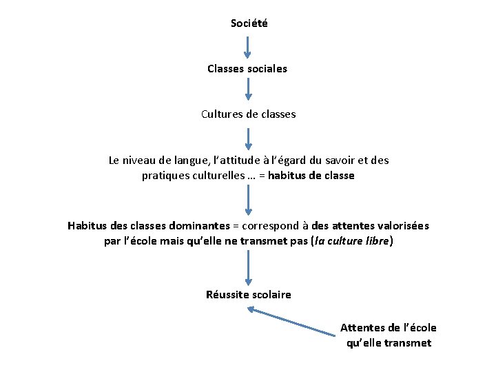Société Classes sociales Cultures de classes Le niveau de langue, l’attitude à l’égard du Société Classes sociales Cultures de classes Le niveau de langue, l’attitude à l’égard du