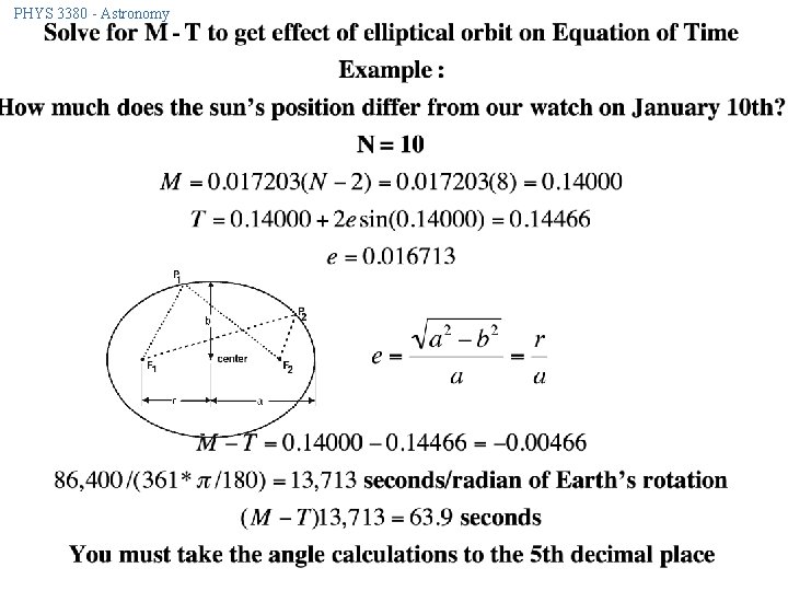 PHYS 3380 - Astronomy 