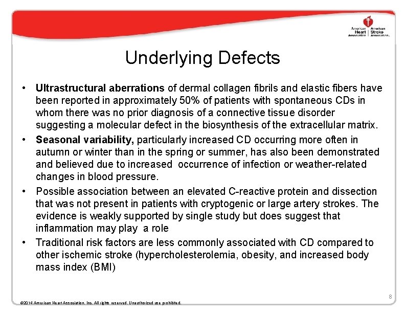 Underlying Defects • Ultrastructural aberrations of dermal collagen fibrils and elastic fibers have been