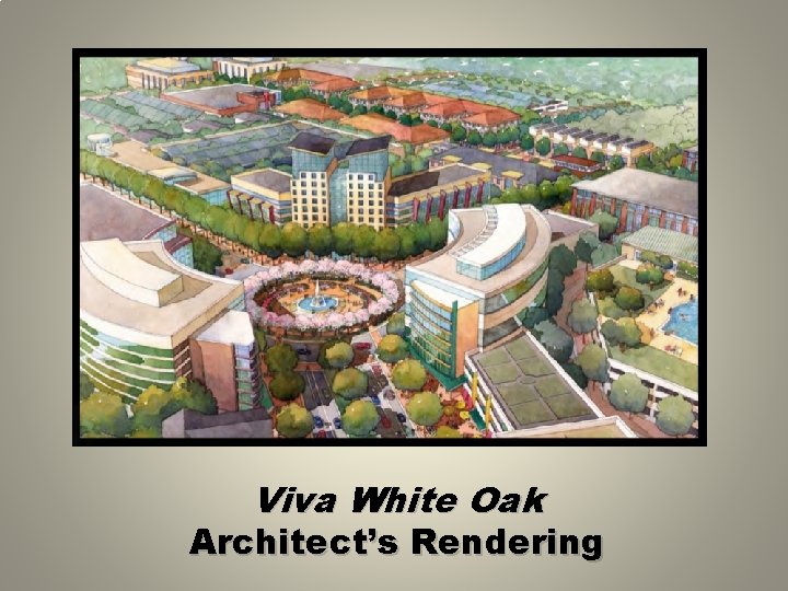 Viva White Oak Architect’s Rendering 