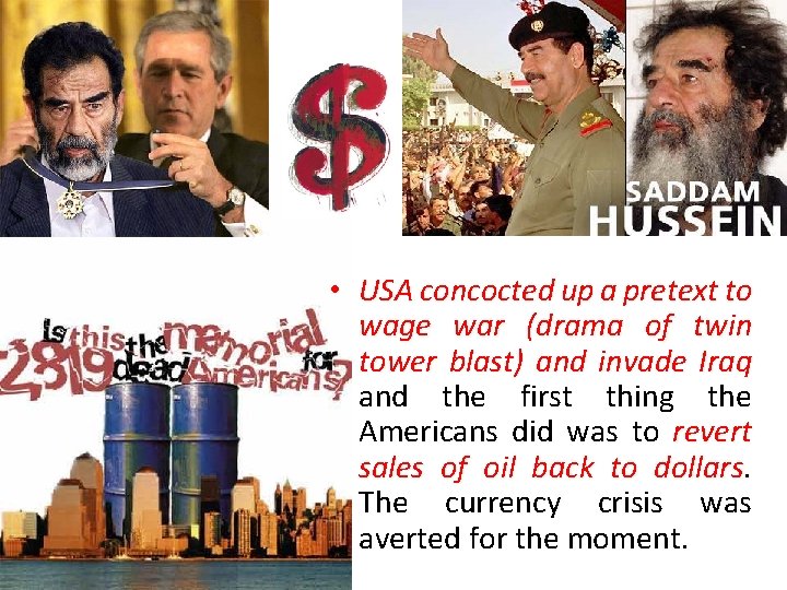 • USA concocted up a pretext to wage war (drama of twin tower • USA concocted up a pretext to wage war (drama of twin tower