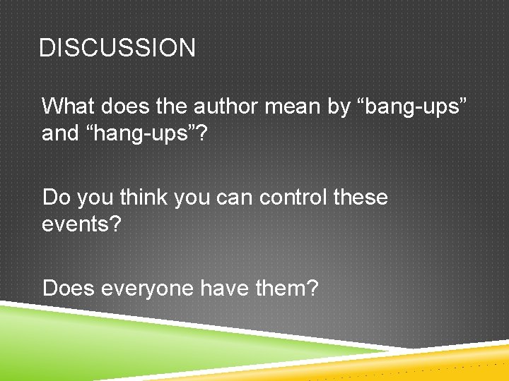 Lesson Objective I Will Identify My Everyday Choices