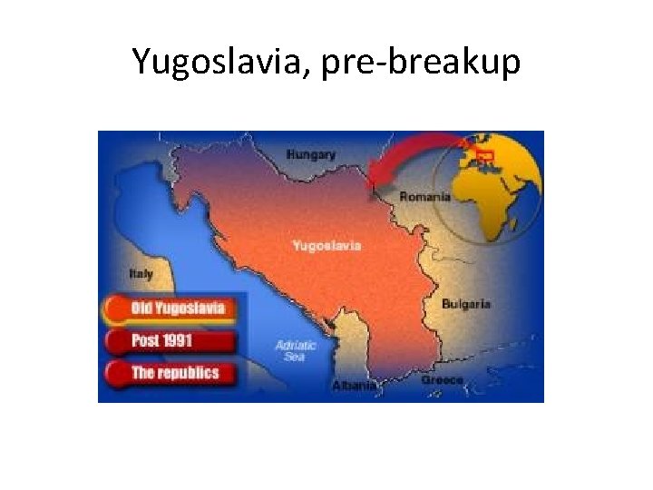 Yugoslavia, pre-breakup 