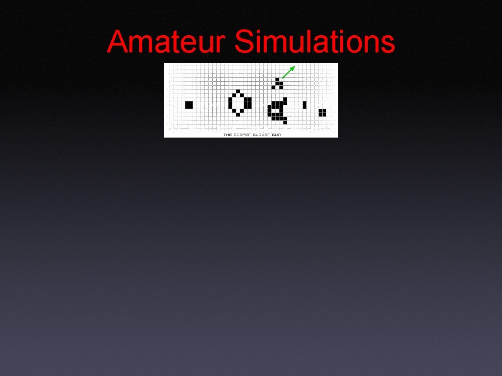 Amateur Simulations 