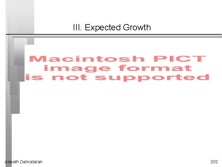 III. Expected Growth Aswath Damodaran 202 
