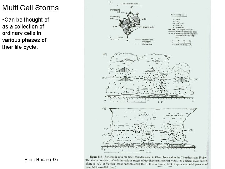 Multi Cell Storms • Can be thought of as a collection of ordinary cells