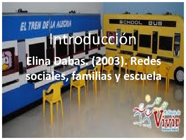 Introducción Elina Dabas. (2003). Redes sociales, familias y escuela 