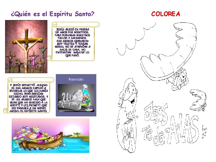 ¿Quién es el Espíritu Santo? JESÚS MURIÓ EN PRUEBA DE AMOR POR NOSOTROS. PARA ¿Quién es el Espíritu Santo? JESÚS MURIÓ EN PRUEBA DE AMOR POR NOSOTROS. PARA