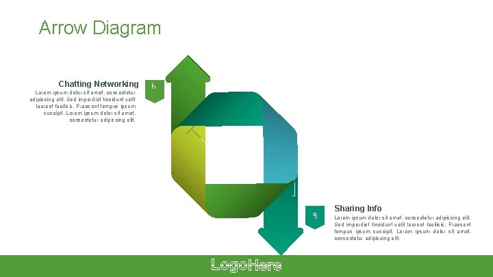 Arrow Diagram Chatting Networking Lorem ipsum dolor sit amet, consectetur adipiscing elit. Sed imperdiet Arrow Diagram Chatting Networking Lorem ipsum dolor sit amet, consectetur adipiscing elit. Sed imperdiet