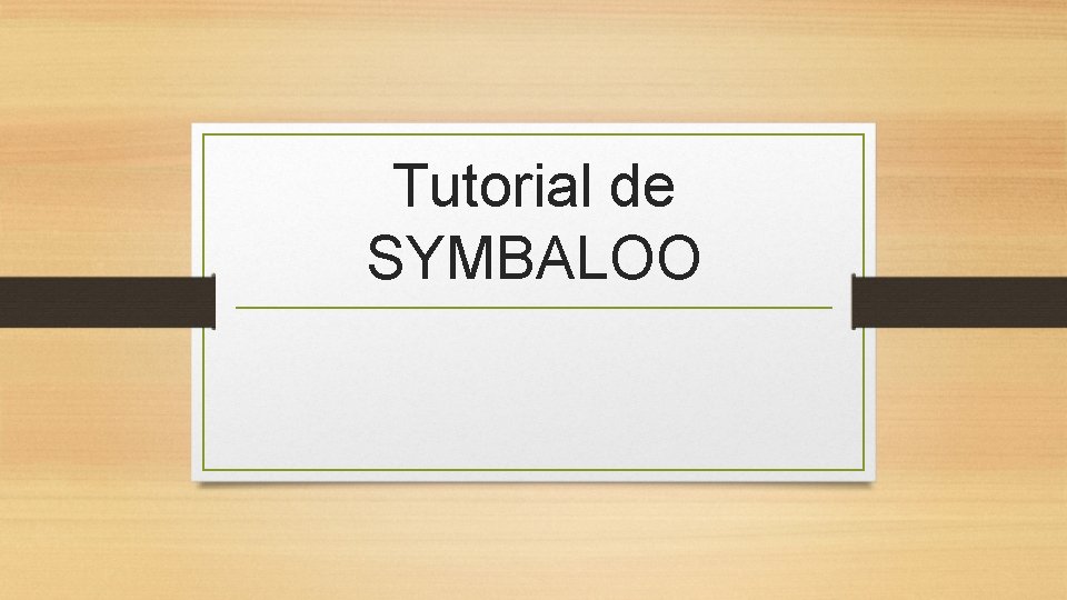 Tutorial de SYMBALOO 