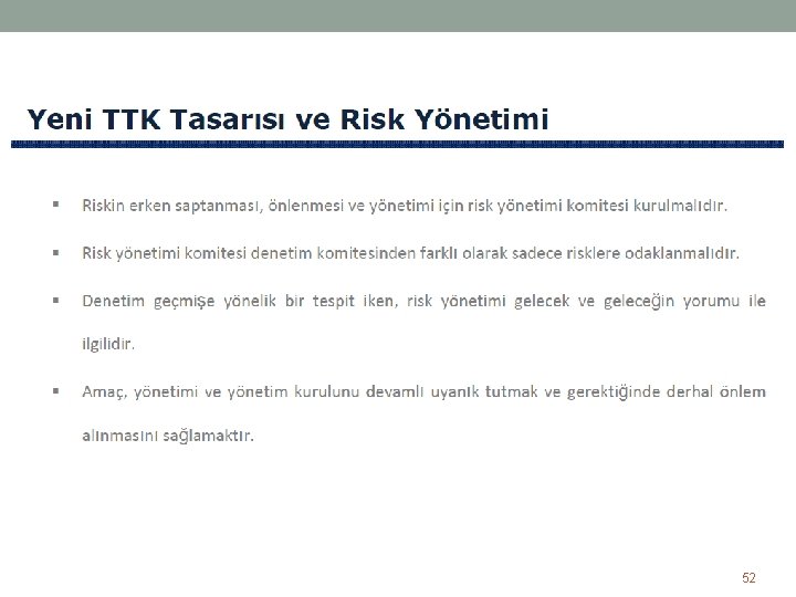BANKA & BANKA KURULUM İŞLEMLERİ 52 