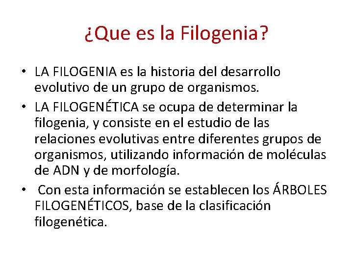 QUE ES LA TAXONOMIA Y EL SISTEMA BINOMIAL