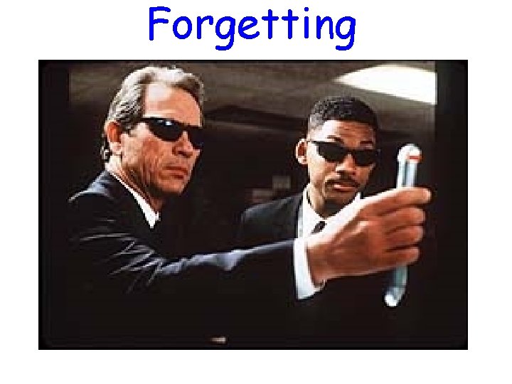 Forgetting 